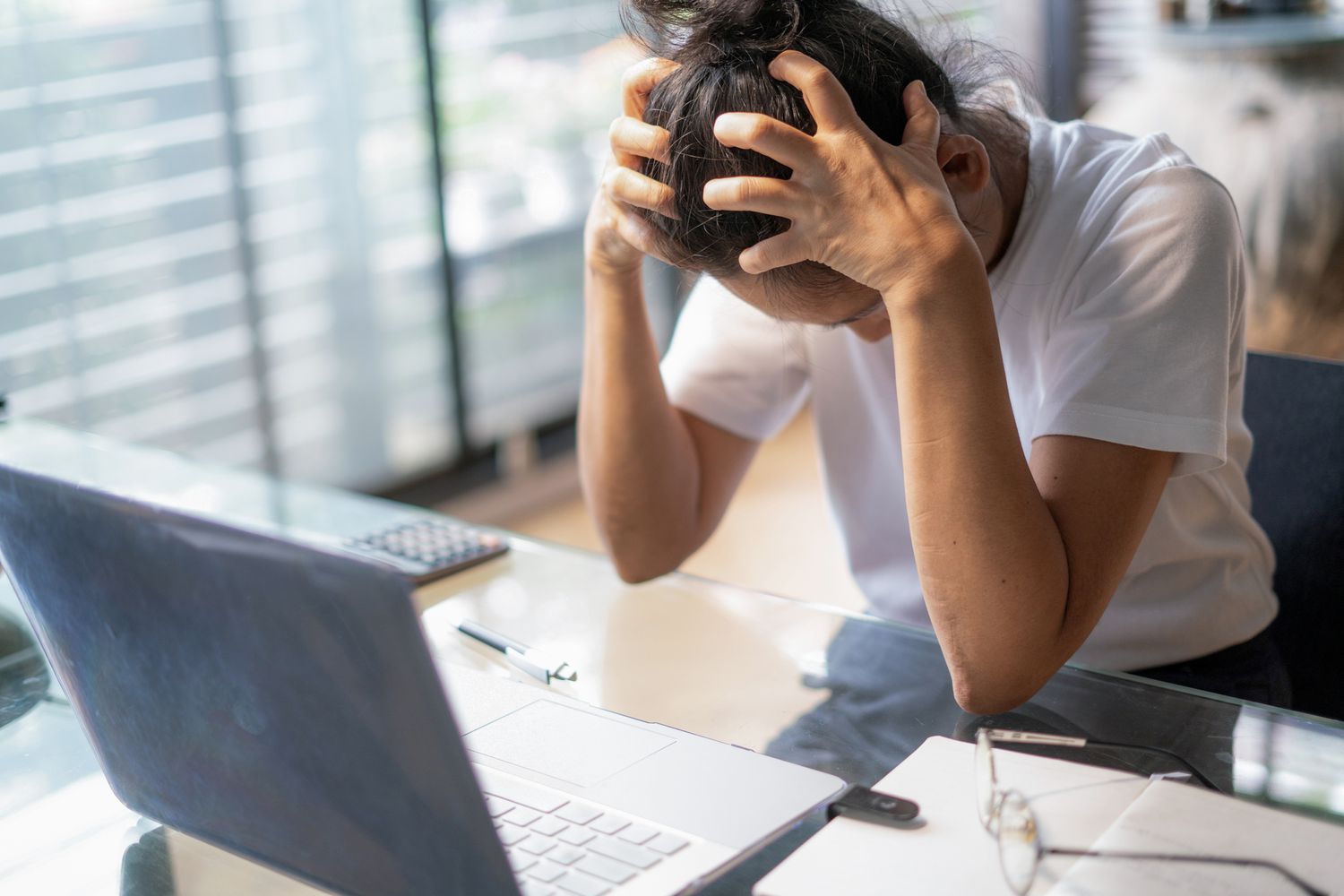 Frustrated job seeker overwhelmed by generic applications